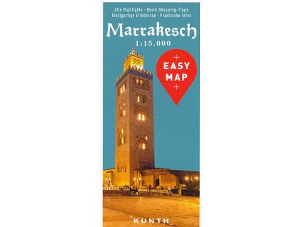 plán Marrakech 1:12,5 t. laminovaný