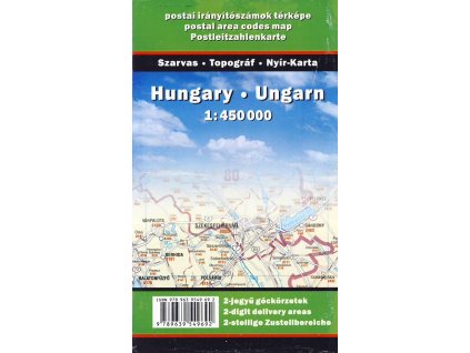 Hungary-PSČ post code 1:450 t.