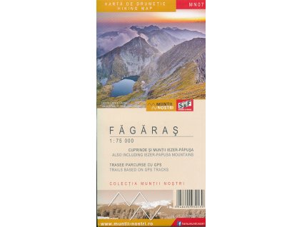 mapa Fagaras 1:35 t.-1:75 t.