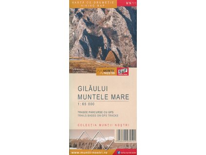 mapa Gilaului,Muntele Mare 1:65 t.