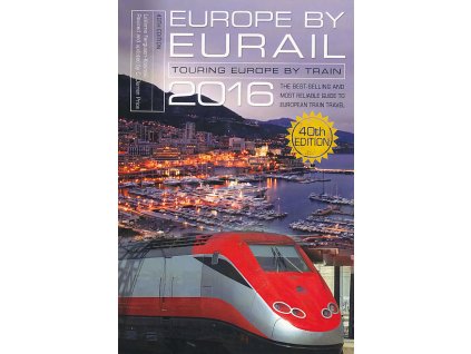 průvodce Europe by EuroRail 2016 anglicky