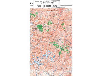 mapa Pik Lenina 1:200 t.