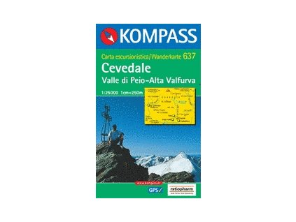 Cevedale - Valle di Pejo - Alta Valfurva (Kompass-637)