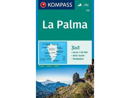 La Palma - turistická mapa (kompass č. 232)