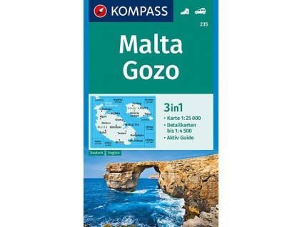 Malta, Gozo  (Kompass - 235)