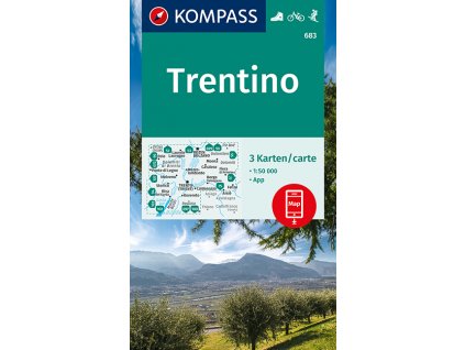 Trentino 1:50 t. (set 3 map, č.683)
