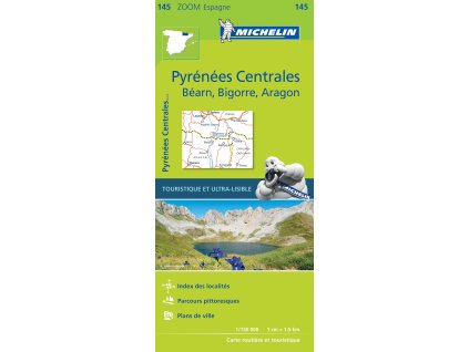 mapa Pirineos Centrales, Aragonés 1:150 t.