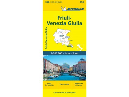 mapa Friuli-Venezia Giulia 1:200 t.