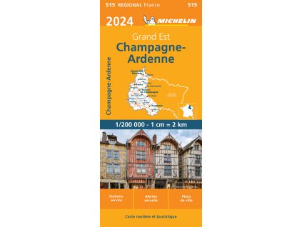 mapa Champagne-Ardenne 1:200 t.