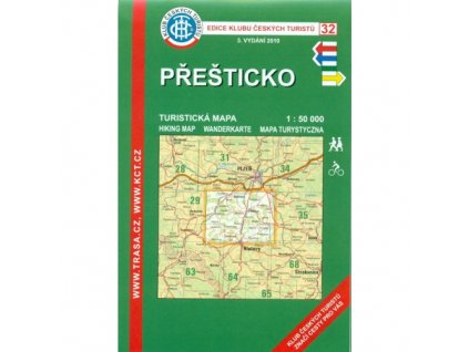 Přešticko -  mapa KČT č.32