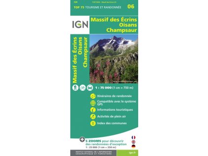 Massif des Ecrins, Oisans, Champsaur - starší vydání