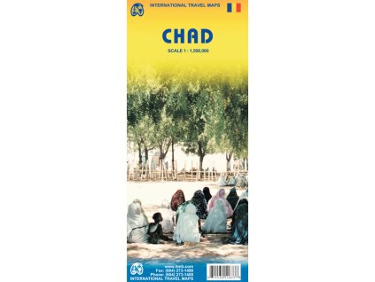 mapa Chad 1:1,5 mil. ITM