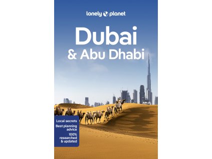 průvodce Dubai,Abu Dhabi 10.edice anglicky Lonely Planet