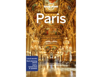 průvodce Paris 13. edice anglicky Lonely Planet