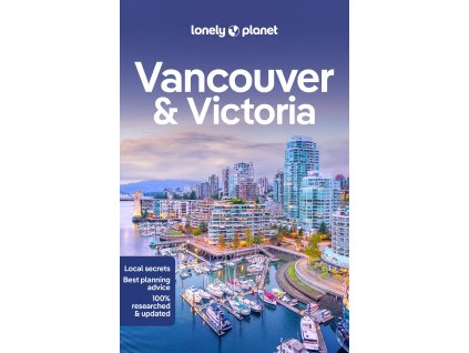 průvodce Vancouver 9.edice anglicky Lonely Planet