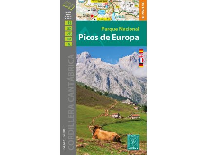 mapa Picos de Europa 1:50 t.