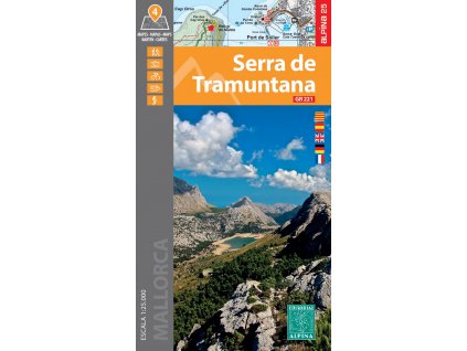 Mallorca Sera de Tramuntana GR 221 - sada 4 map