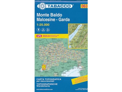 Monte Baldo, Malcesine, Garda (Tabacco -  063)