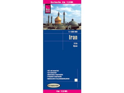 mapa Iran 1:1,5 mil.