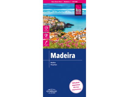 mapa Madeira 1:45 t. voděodolná