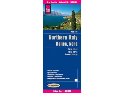 mapa Italy north 1:400 t. voděodolná