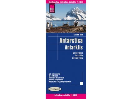 mapa Antarktic/Antarktis/Antarktida 1:8 mil. voděodolná
