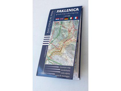 mapa Paklenica 1:25 tis.