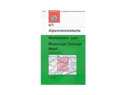 Wetterstein, Mieminger Gebirge West (letní) – AV4/1