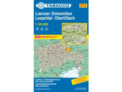 Lienzské Dolomity, Lesachtal (Tabacco - 072)