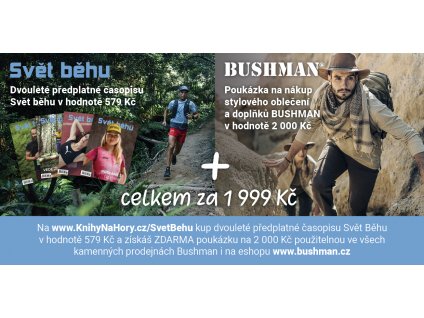 predplatne casopisy 2023 poukaz bushman