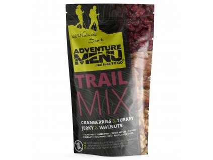 Trailmix - brusinky | krůtí JERKY | vlašské ořechy