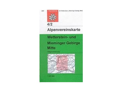 Wetterstein, Mieminger Gebirge Mitte (letní) – AV4/2