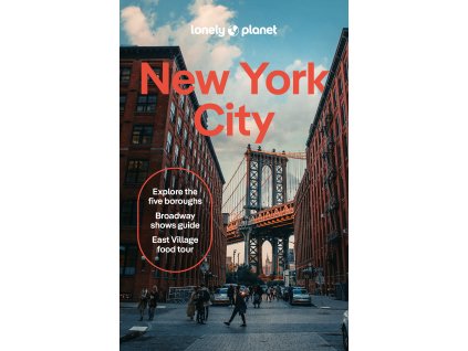 průvodce New York City 13.edice anglicky Lonely Planet
