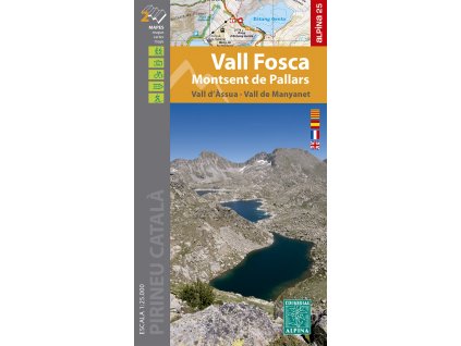 Vall Fosca - Monstsent de Pallars - Vall d'Assua 1:25 t.