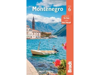 průvodce Montenegro 6. edice anglicky
