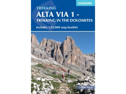 alta via 1 trekking in the dolomites frontcover