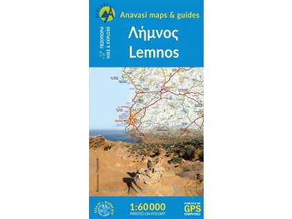 mapa Lemnos 1:60 t.