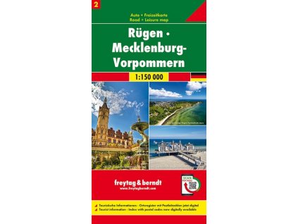 Německo 2 Rügen - Mecklenburg - Vorpommern 1:150 t.