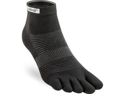 Injinji ponožky RUN mini - černá