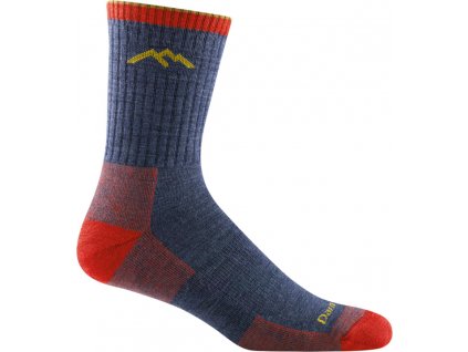 Darn Tough ponožky HIKER MICRO CREW Midweight Merino - pánské - modré