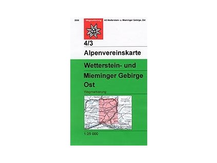 Wetterstein, Mieminger Gebirge Ost (letní) – AV4/3