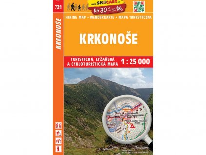 Krkonoše - turistická mapa (Shocart č. 721)