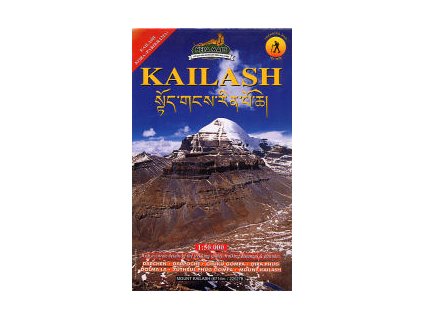 mapa Kailash Kora (Parikrama) 1:50,000