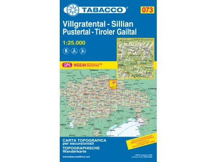 Villgrattental, Sillian, Pustertal, Tiroler Gailtal (Tabacco - 073)