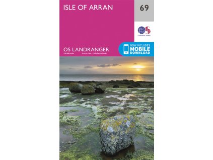 mapa Isle of Arran 1:50 t.