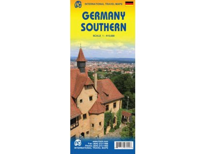 mapa Germany Southern 1:415 t. ITM