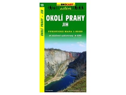 Okolí Prahy,  jih (turistická mapa č. 19)