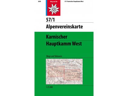 Karnischer Hauptkamm West (letní + zimní) – AV 57/1