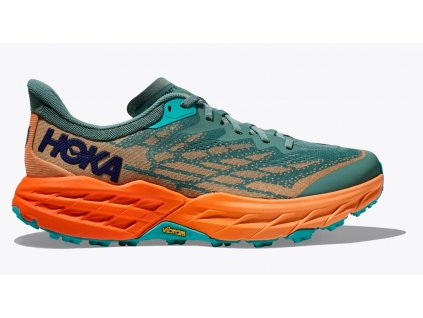 Hoka SPEEDGOAT 5 - pánská - oranžová/zelená