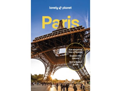 průvodce Paris 14. edice anglicky Lonely Planet